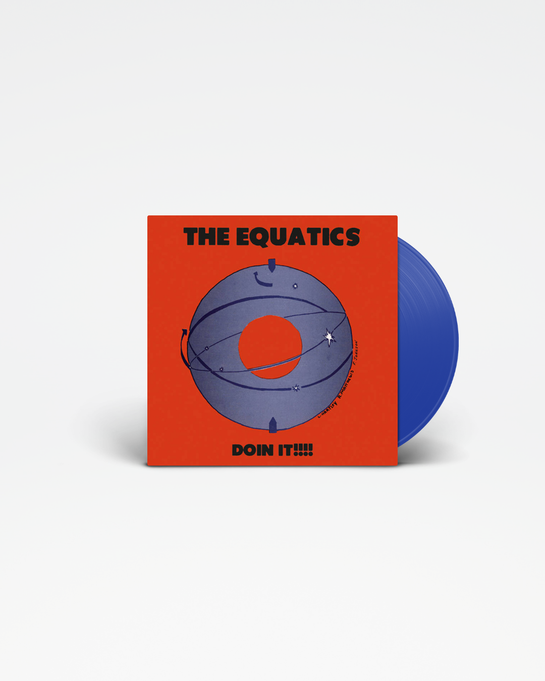 Doin' It!!!! - The Equatics (pepsi blue vinyl) - Stack Records