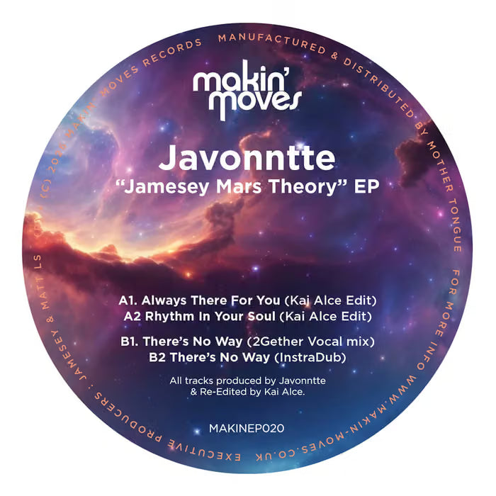 Jamesey Mars Theory EP - Javonntte