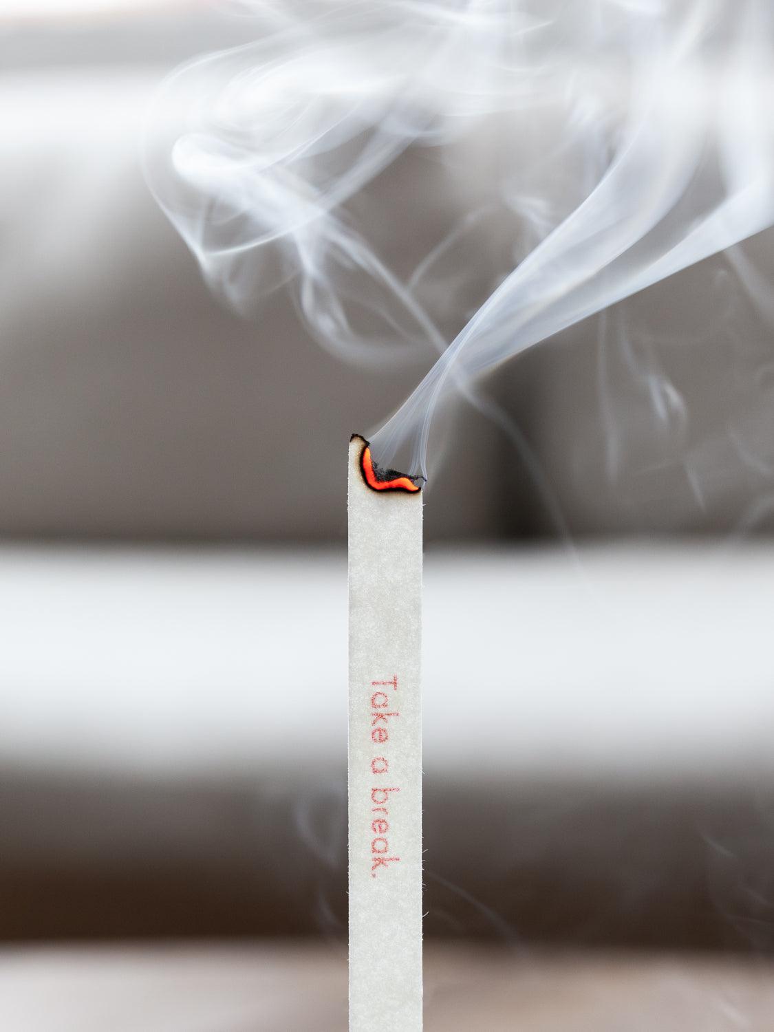 Kunjudo washi paper incense strips lifestyle
