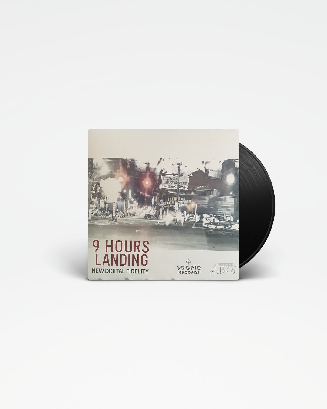 9 Hours Landing - New Digital Fidelity album cover