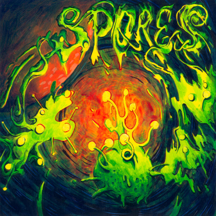 Spores - The Natural Yogurt Band (green marbled vinyl)