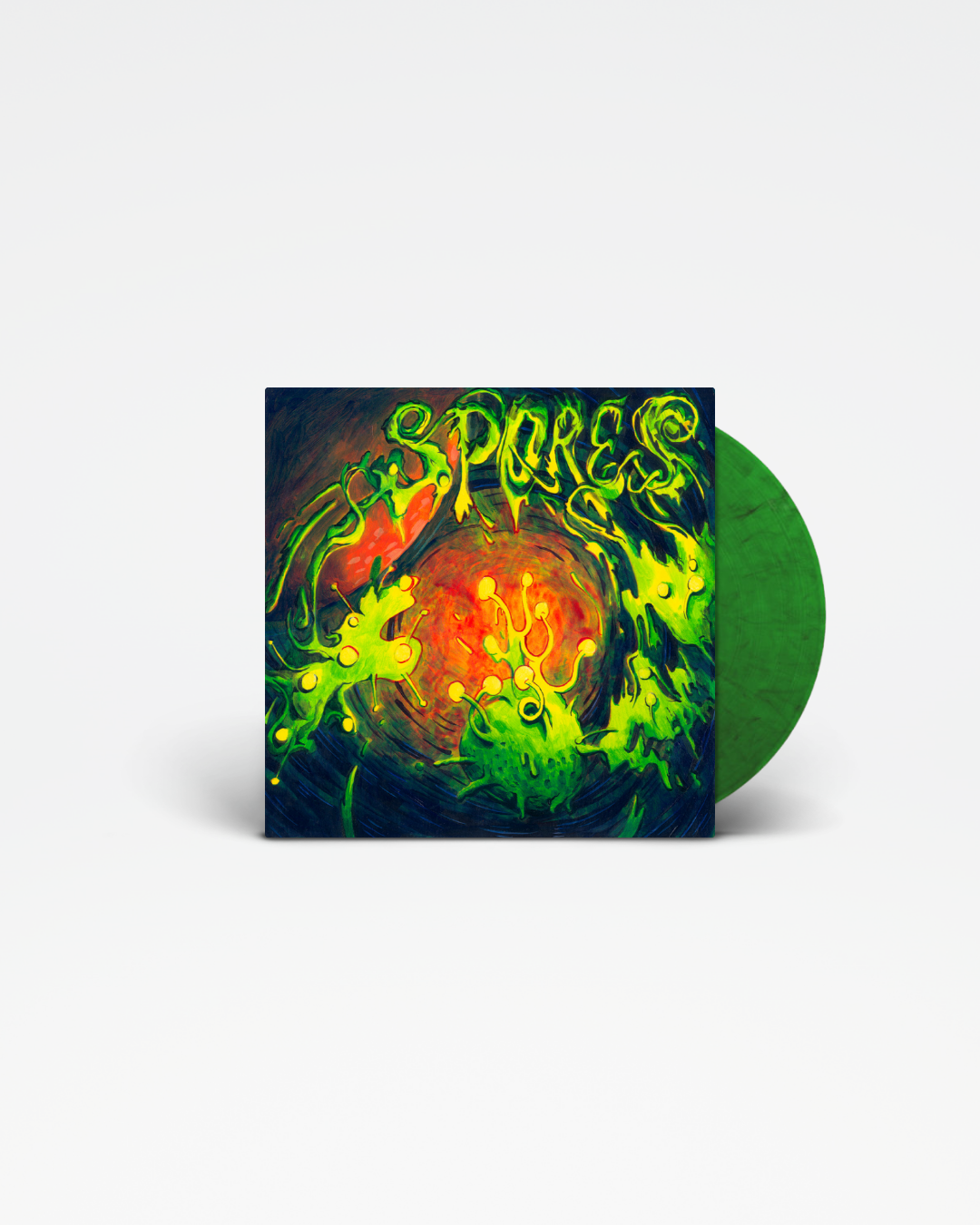 Spores - The Natural Yogurt Band (green marbled vinyl)