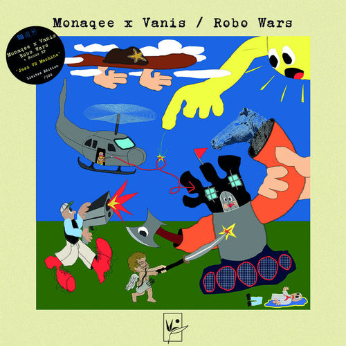 Robo Wars - Monaqee, Vanis album cover