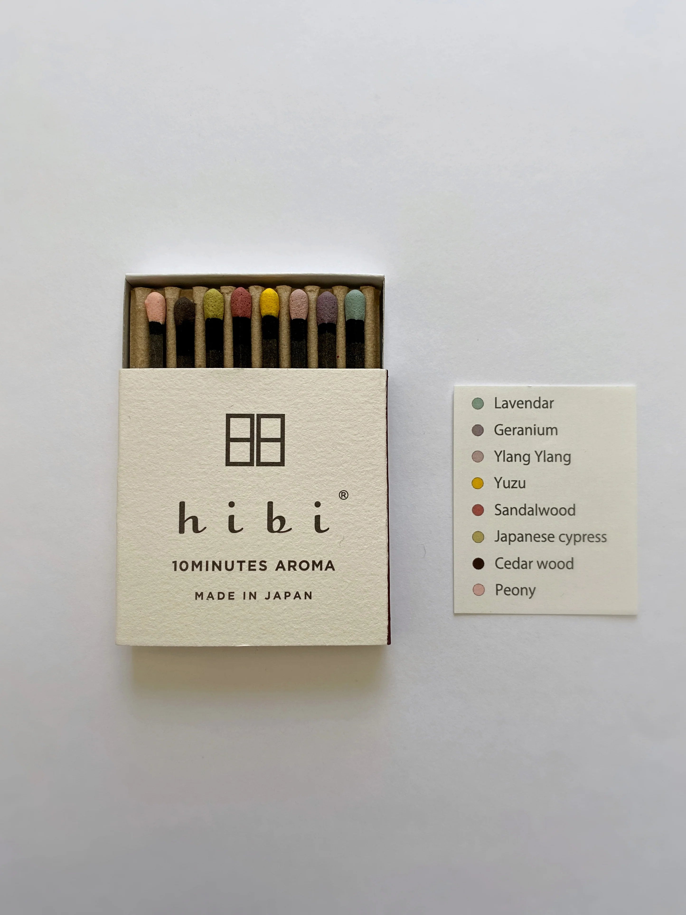 hibi : 10 minutes aroma
